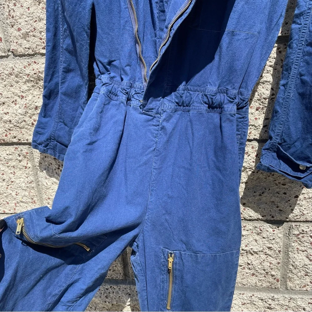 VTG 1970’s Jag Denim Utility Jumpsuit - Picture 4 of 16